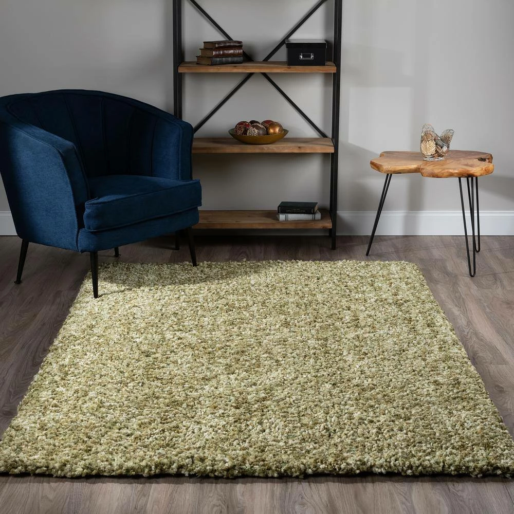 Dolce Plush Shag Aloe 9 ft. X 13 ft. Area Rug by Addison Rugs 12 Dolce Plush Shag Aloe 9 ft. X 13 ft. Area Rug by Addison Rugs - Image 10