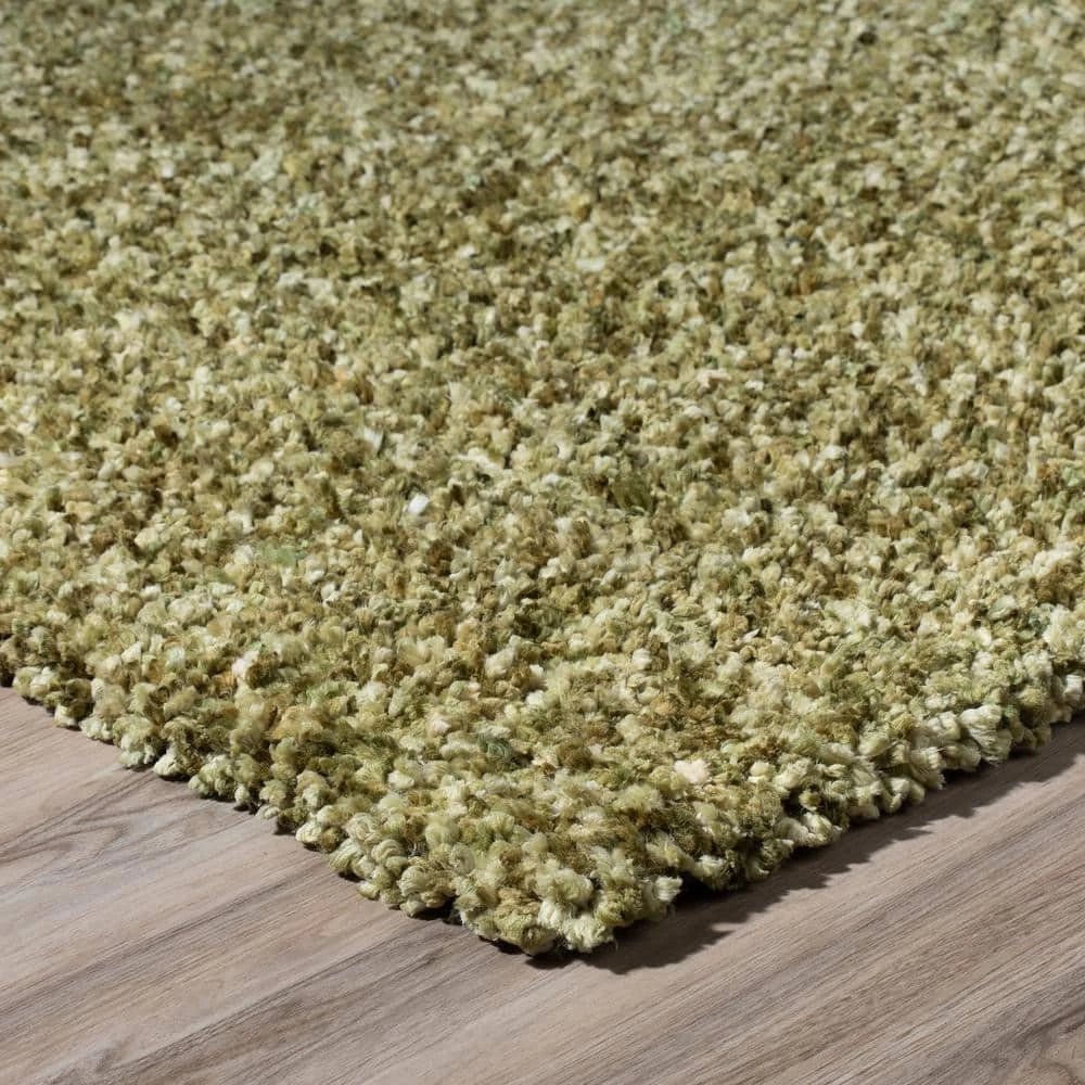 Dolce Plush Shag Aloe 9 ft. X 13 ft. Area Rug by Addison Rugs 6 Dolce Plush Shag Aloe 9 ft. X 13 ft. Area Rug by Addison Rugs - Image 4
