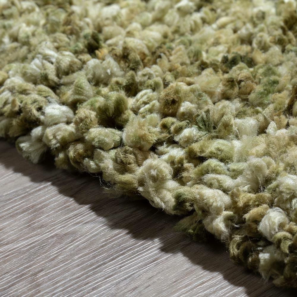 Dolce Plush Shag Aloe 9 ft. X 13 ft. Area Rug by Addison Rugs 4 Dolce Plush Shag Aloe 9 ft. X 13 ft. Area Rug by Addison Rugs - Image 2