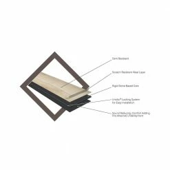 7.12 in. W x 48.03 in. L Ardenmore Oak Rigid Core Click Lock Luxury Vinyl Tile Flooring (23.77 sq. ft./case) by TrafficMaster 14 7.12 in. W x 48.03 in. L Ardenmore Oak Rigid Core Click Lock Luxury Vinyl Tile Flooring (23.77 sq. ft./case) by TrafficMaster -TrafficMaster Decor Store ardenmore oak trafficmaster vinyl tile vtrhdardoak7x48 4f 1000