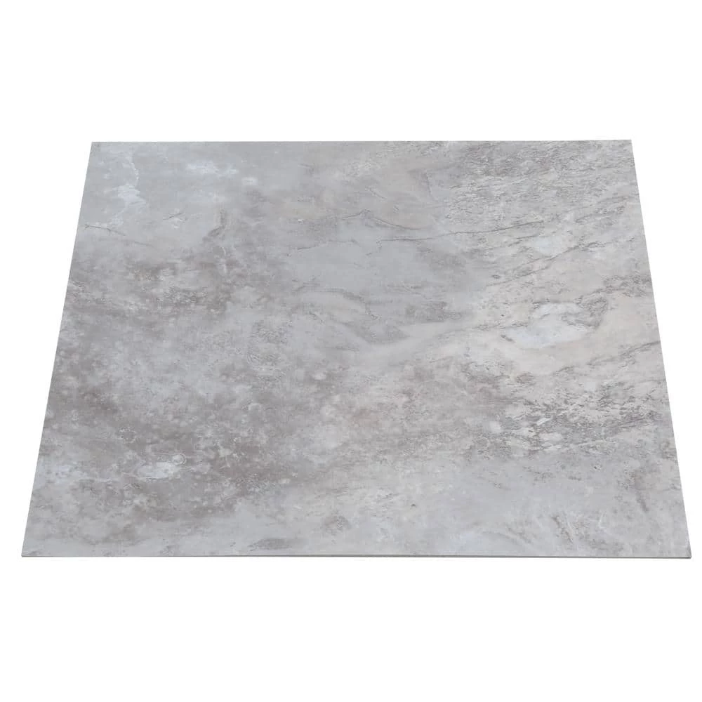 Ash Blended Slate 12 in. x 12 in. Peel and Stick Vinyl Tile (30 sq. ft. / case) by TrafficMaster 8 Ash Blended Slate 12 in. x 12 in. Peel and Stick Vinyl Tile (30 sq. ft. / case) by TrafficMaster - Image 6