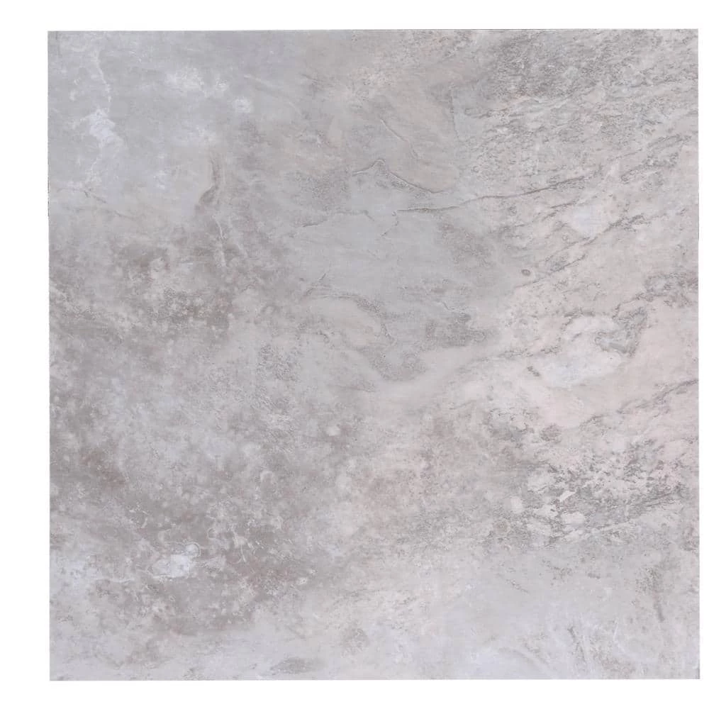 Ash Blended Slate 12 in. x 12 in. Peel and Stick Vinyl Tile (30 sq. ft. / case) by TrafficMaster 6 Ash Blended Slate 12 in. x 12 in. Peel and Stick Vinyl Tile (30 sq. ft. / case) by TrafficMaster - Image 4