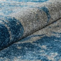 Harrison 10 Baltic 5 ft. 3 in. x 7 ft. 7 in. Area Rug by Addison Rugs -TrafficMaster Decor Store baltic blue addison rugs area rugs hdhr10ba5x8 44 1000