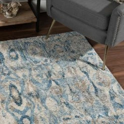 Harrison 2 Baltic 9 ft. 6 in. x 13 ft. 2 in. Area Rug by Addison Rugs -TrafficMaster Decor Store baltic blue addison rugs area rugs hdhr2ba10x13 1d 1000