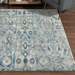 Harrison 2 Baltic 9 ft. 6 in. x 13 ft. 2 in. Area Rug by Addison Rugs -TrafficMaster Decor Store baltic blue addison rugs area rugs hdhr2ba10x13 31 1000
