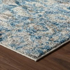 Harrison 2 Baltic 9 ft. 6 in. x 13 ft. 2 in. Area Rug by Addison Rugs -TrafficMaster Decor Store baltic blue addison rugs area rugs hdhr2ba10x13 4f 1000