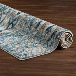 Harrison 2 Baltic 9 ft. 6 in. x 13 ft. 2 in. Area Rug by Addison Rugs -TrafficMaster Decor Store baltic blue addison rugs area rugs hdhr2ba10x13 77 1000