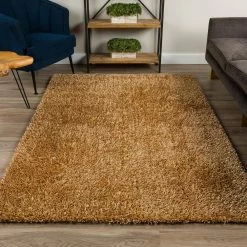 Lavish Beige Shag 8 ft. x 10 ft. Area Rug by Addison Rugs -TrafficMaster Decor Store beige addison rugs area rugs hdlh69be8x10 31 1000
