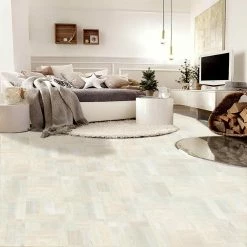 12 in. W x 12 in. L Beige Wood Parquet Vinyl Peel and Stick Vinyl Tile (30 sq. ft./case) by TrafficMaster 9 12 in. W x 12 in. L Beige Wood Parquet Vinyl Peel and Stick Vinyl Tile (30 sq. ft./case) by TrafficMaster -TrafficMaster Decor Store beige trafficmaster vinyl tile hp3413a 31 1000