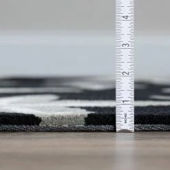 Cove 8 Starfish Black 3 ft. 6 in. x 5 ft. 6 in. Area Rug by Addison Rugs -TrafficMaster Decor Store black addison rugs area rugs hdcv8bk4x6 1f 1000