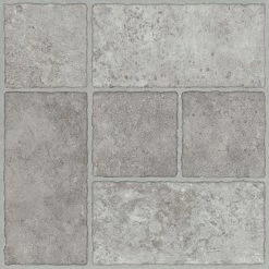 Bodden Bay 12 in. x 12 in. Grey Peel and Stick Vinyl Tile (30 sq. ft. / case) by TrafficMaster