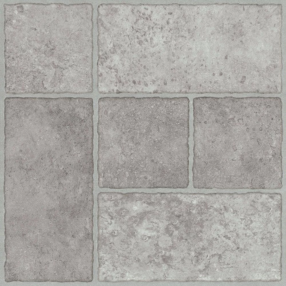 Bodden Bay 12 in. x 12 in. Grey Peel and Stick Vinyl Tile (30 sq. ft. / case) by TrafficMaster 3 Bodden Bay 12 in. x 12 in. Grey Peel and Stick Vinyl Tile (30 sq. ft. / case) by TrafficMaster