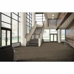 Designer Brown Commercial 24 in. x 24 Peel and Stick Carpet Tile (18 Tiles/Case) 72 sq. ft. by TrafficMaster 13 Designer Brown Commercial 24 in. x 24 Peel and Stick Carpet Tile (18 Tiles/Case) 72 sq. ft. by TrafficMaster -TrafficMaster Decor Store brown tan trafficmaster carpet tile pdm12 4000k 31 1000