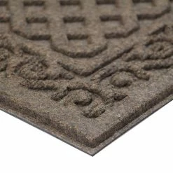 Brown 18 in. x 30 in. Door Mat by TrafficMaster -TrafficMaster Decor Store brown trafficmaster door mats 60 883 1403 01800030 40 1000