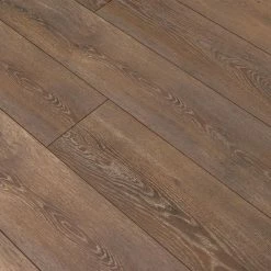 Cowley Creek Oak 8 mm Thick x 8.03 in. W x 47.64 in. L Water resistant Laminate Wood Flooring (21.26 sq. ft./Case) by TrafficMaster -TrafficMaster Decor Store brown trafficmaster laminate wood flooring 360831 2k383 4f 1000