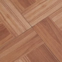 Brown Wood Parquet 12 in. x 12 in. Peel and Stick Vinyl Tile Flooring (30 sq. ft. / case) by TrafficMaster -TrafficMaster Decor Store brown wood parquet trafficmaster vinyl tile 65657 66 1000