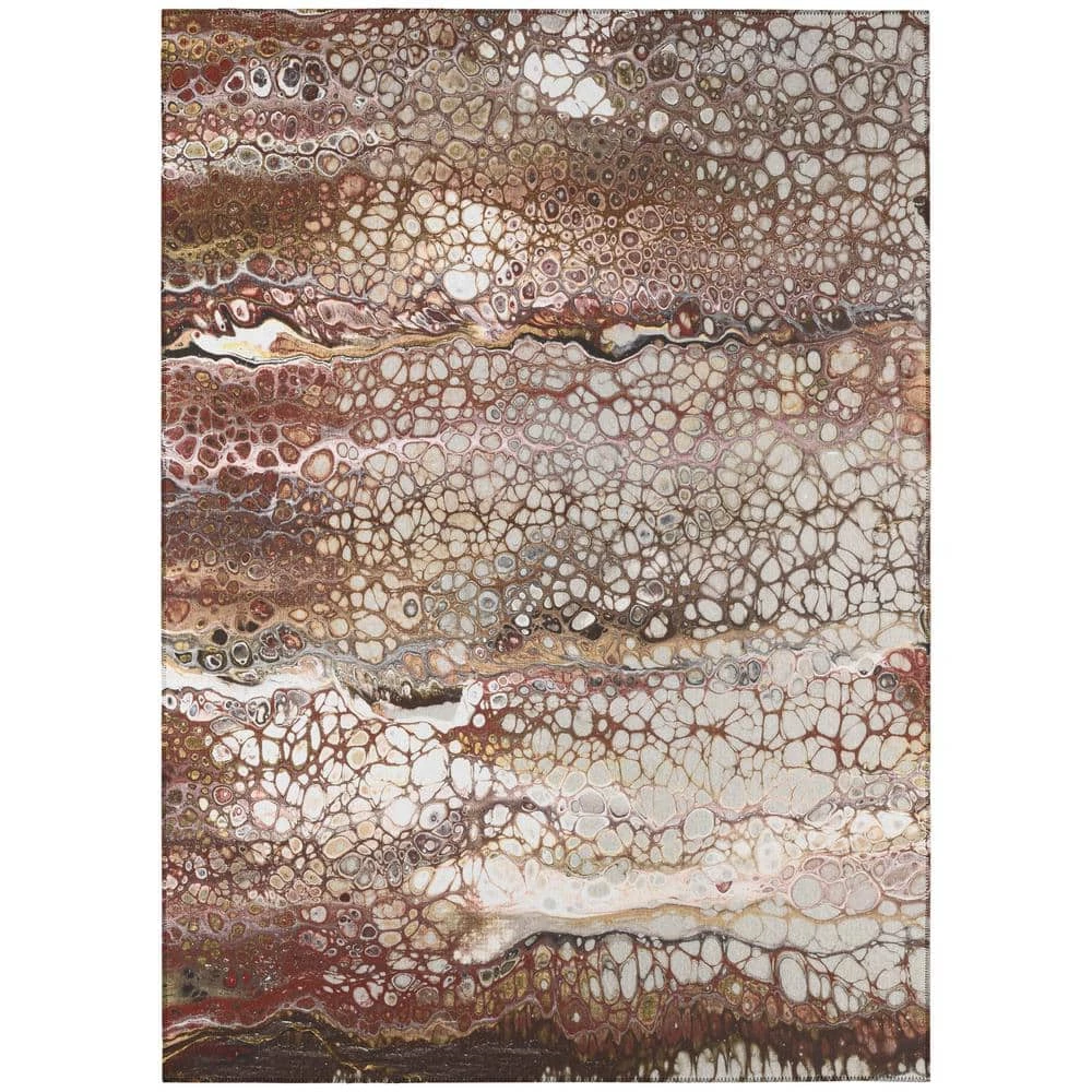 Copeland Canyon 3 ft. x 5 ft. Abstract Area Rug by Addison Rugs 3 Copeland Canyon 3 ft. x 5 ft. Abstract Area Rug by Addison Rugs