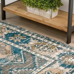 Gentry 22 Charcoal 1 Ft. 8 In. x 2 Ft. 6 In. Southwest Accent Rug by Addison Rugs 15 Gentry 22 Charcoal 1 Ft. 8 In. x 2 Ft. 6 In. Southwest Accent Rug by Addison Rugs -TrafficMaster Decor Store charcoal addison rugs area rugs hdge22ch20x30 40 1000