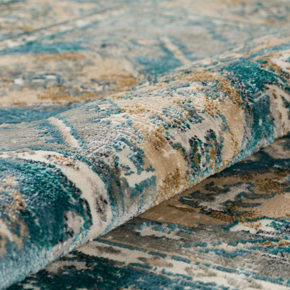 Gentry 22 Charcoal 1 Ft. 8 In. x 2 Ft. 6 In. Southwest Accent Rug by Addison Rugs 10 Gentry 22 Charcoal 1 Ft. 8 In. x 2 Ft. 6 In. Southwest Accent Rug by Addison Rugs - Image 8