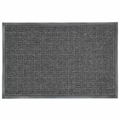 Charcoal 23.5 in. x 35.5 in. Rubber Commercial Door Mat by TrafficMaster
