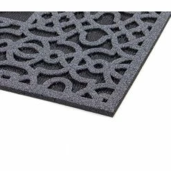 Geo Welcome Charcoal 24 in. x 36 in. Door Mat by TrafficMaster -TrafficMaster Decor Store charcoal trafficmaster door mats 60781172924x36 40 1000