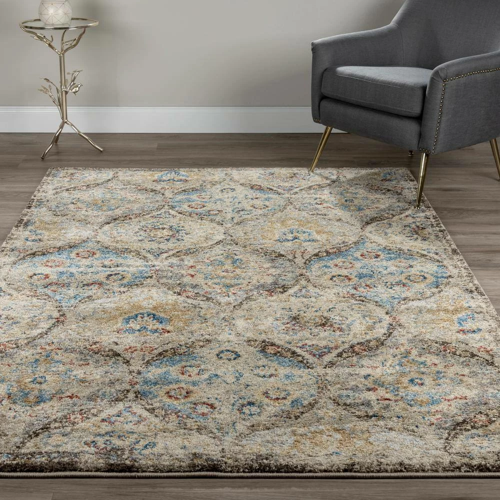 Benelli 11 Chocolate 5 ft. 3 in. x 7 ft. 7 in. Area Rug by Addison Rugs 13 Benelli 11 Chocolate 5 ft. 3 in. x 7 ft. 7 in. Area Rug by Addison Rugs - Image 11