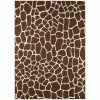 Kruger Chocolate 8 ft. x 10 ft. Animal Print Area Rug by Addison Rugs