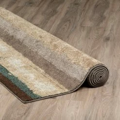 Provincial 2 Chocolate 7 ft. 10 in. x 10 ft. 7 in. Area Rug by Addison Rugs -TrafficMaster Decor Store chocolate addison rugs area rugs hdpc2ch8x11 77 1000