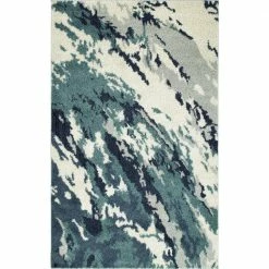 Harmony 3 Denim 5 ft. 1 in. x 7 ft. 5 in. Area Rug by Addison Rugs