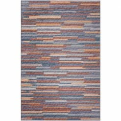 Modena Denim 10 ft. x 14 ft. Striped Area Rug by Addison Rugs