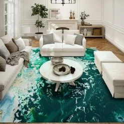 Copeland Emerald City 3 ft. x 5 ft. Abstract Area Rug by Addison Rugs 20 Copeland Emerald City 3 ft. x 5 ft. Abstract Area Rug by Addison Rugs -TrafficMaster Decor Store emerald city addison rugs area rugs hdkc10em3x5 31 1000