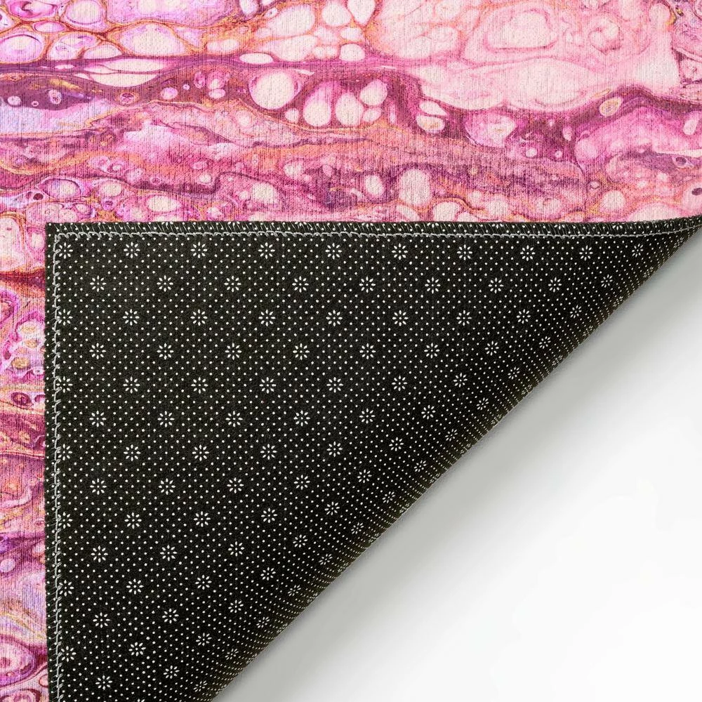 Copeland Flamingo 1 ft. 8 in. x 2 ft. 6 in. Abstract Accent Rug by Addison Rugs 5 Copeland Flamingo 1 ft. 8 in. x 2 ft. 6 in. Abstract Accent Rug by Addison Rugs - Image 3