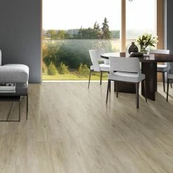 French Oak 5.95 in W Rigid Core Luxury Vinyl Plank Flooring (23.95 sq. ft./case) by TrafficMaster -TrafficMaster Decor Store french oak trafficmaster vinyl plank flooring vtrhdfreoak6x36 c3 1000