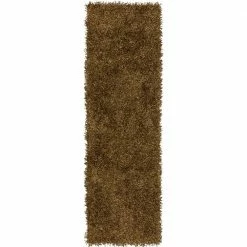 Decadent 1 Gold 2 ft. 3 in. x 7 ft. 6 in. Area Rug Runner by Addison Rugs