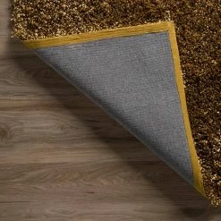 Decadent 1 Gold 2 ft. 3 in. x 7 ft. 6 in. Area Rug Runner by Addison Rugs -TrafficMaster Decor Store gold addison rugs area rugs hddc1go2x8 66 1000