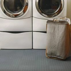 Gray Raised Coin 18 in. x 18 in. x 3.1 mm Rubber Interlocking Modular Flooring Tiles, 6-Pack (13.5 sq. ft.) by TrafficMaster 14 Gray Raised Coin 18 in. x 18 in. x 3.1 mm Rubber Interlocking Modular Flooring Tiles, 6-Pack (13.5 sq. ft.) by TrafficMaster -TrafficMaster Decor Store gray raised coin trafficmaster gym floor tiles 11grn 532 18x18 66 1000