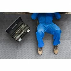 Gray 24 in. W x 24 in. L x 0.47 in. T Foam Interlocking Gym Floor Tiles (6 Tiles/Pack) (24 sq. ft.) by TrafficMaster -TrafficMaster Decor Store gray trafficmaster gym floor tiles 24228dphd 77 1000