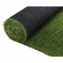 Soft Fescue 6 ft. x 8 ft. Green Artificial Grass Rug by TrafficMaster -TrafficMaster Decor Store green trafficmaster artificial grass 43206 66 1000