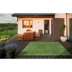 1 ft. x 1 ft. Artificial Grass Interlocking Tiles (9-Pack) by TrafficMaster -TrafficMaster Decor Store green trafficmaster artificial grass 48219 40 1000