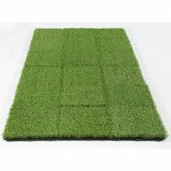 1 ft. x 1 ft. Artificial Grass Interlocking Tiles (9-Pack) by TrafficMaster -TrafficMaster Decor Store green trafficmaster artificial grass 48219 44 1000