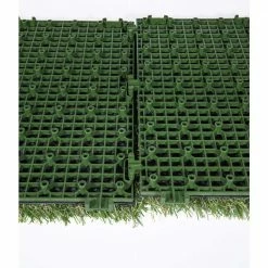 1 ft. x 1 ft. Artificial Grass Interlocking Tiles (9-Pack) by TrafficMaster -TrafficMaster Decor Store green trafficmaster artificial grass 48219 66 1000