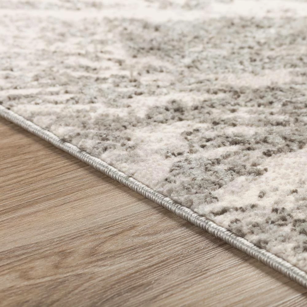 Gentry 17 Grey 8 Ft. x 10 Ft. Abstract Watercolor Area Rug by Addison Rugs 4 Gentry 17 Grey 8 Ft. x 10 Ft. Abstract Watercolor Area Rug by Addison Rugs - Image 2