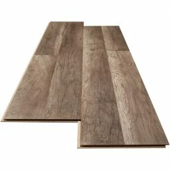 Grey Oak 7 mm T x 8.03 in. W Laminate Wood Flooring (23.91 sq.ft/Case) by TrafficMaster -TrafficMaster Decor Store grey oak trafficmaster laminate wood flooring 360731 00375 1d 1000