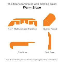 Grey Oak 7 mm T x 8.03 in. W Laminate Wood Flooring (23.91 sq.ft/Case) by TrafficMaster -TrafficMaster Decor Store grey oak trafficmaster laminate wood flooring 360731 00375 76 1000