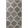 Seyward Grey 2 ft. 7 in. x 4 ft. Accent Rug by TrafficMaster 1 Seyward Grey 2 ft. 7 in. x 4 ft. Accent Rug by TrafficMaster -TrafficMaster Decor Store grey trafficmaster area rugs 4073gy35hba 091 64 1000