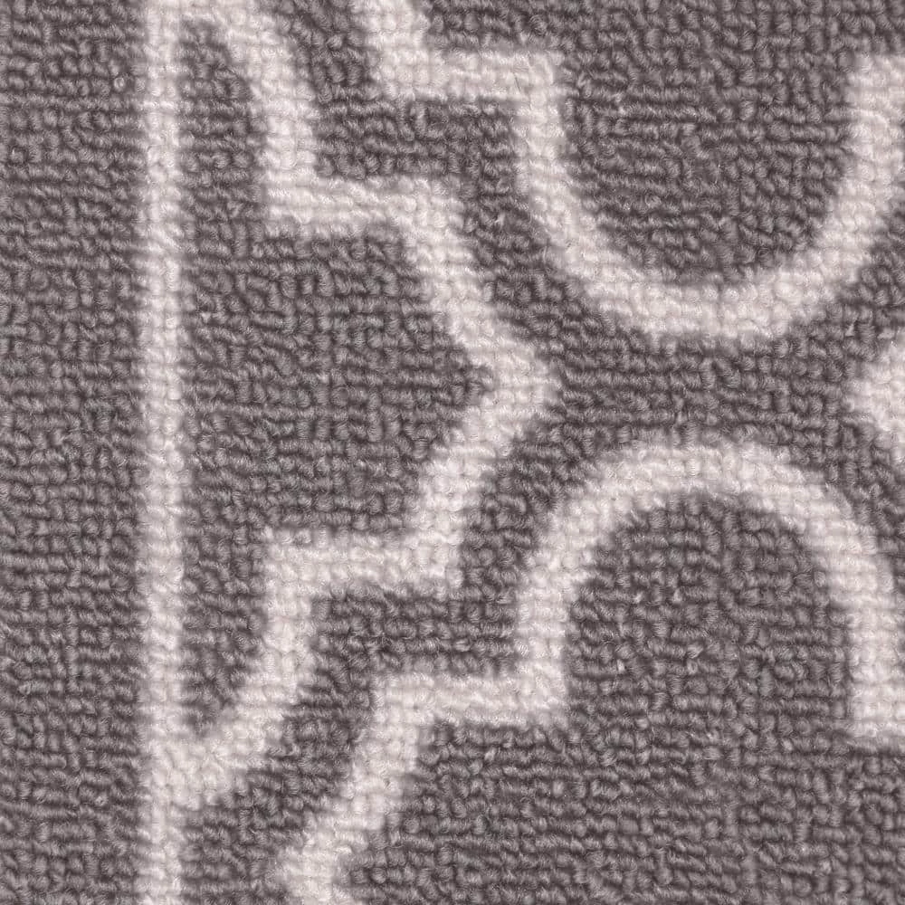 Trellis Grey 2 ft. x 5 ft. Accent Rug by TrafficMaster 6 Trellis Grey 2 ft. x 5 ft. Accent Rug by TrafficMaster - Image 4