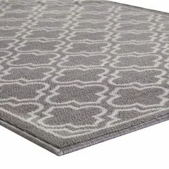 Trellis Grey 2 ft. 6 in. x 4 ft. Accent Rug by TrafficMaster 9 Trellis Grey 2 ft. 6 in. x 4 ft. Accent Rug by TrafficMaster -TrafficMaster Decor Store grey trafficmaster area rugs mt1004446 1f 1000