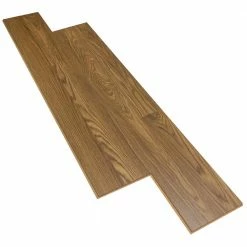 Kellum Valley Gunstock Oak 7 mm T x 8.03 in. W Laminate Wood Flooring (23.91 sq.ft/Case) by TrafficMaster -TrafficMaster Decor Store gunstock brown trafficmaster laminate wood flooring 360731 22430 1f 1000