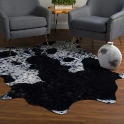 Winston 9 Holstein 7 ft. 9 in. x 9 ft. 7 in. Faux Hyde Area Rug by Addison Rugs 11 Winston 9 Holstein 7 ft. 9 in. x 9 ft. 7 in. Faux Hyde Area Rug by Addison Rugs -TrafficMaster Decor Store holstein addison rugs area rugs hdwn9ho8x10 31 1000