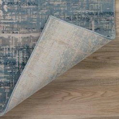 Apollo 5 Indigo 1 ft. 6 in. x 2 ft. 5 in. Distressed Crosshatch Indoor Area Rug by Addison Rugs -TrafficMaster Decor Store indigo addison rugs area rugs hdap5in20x30 66 1000